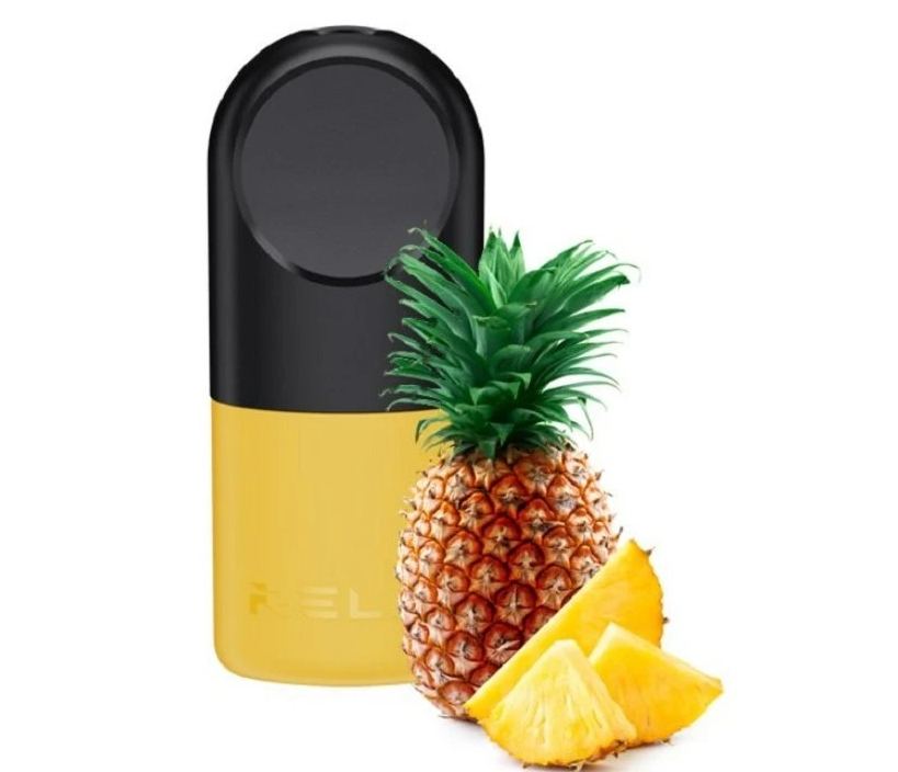 RELX Pod Vape - ananāsu prieks: Atsvaidzino&scaron;a veipo&scaron;anas pieredze 2025. gada Latvijas tirgū